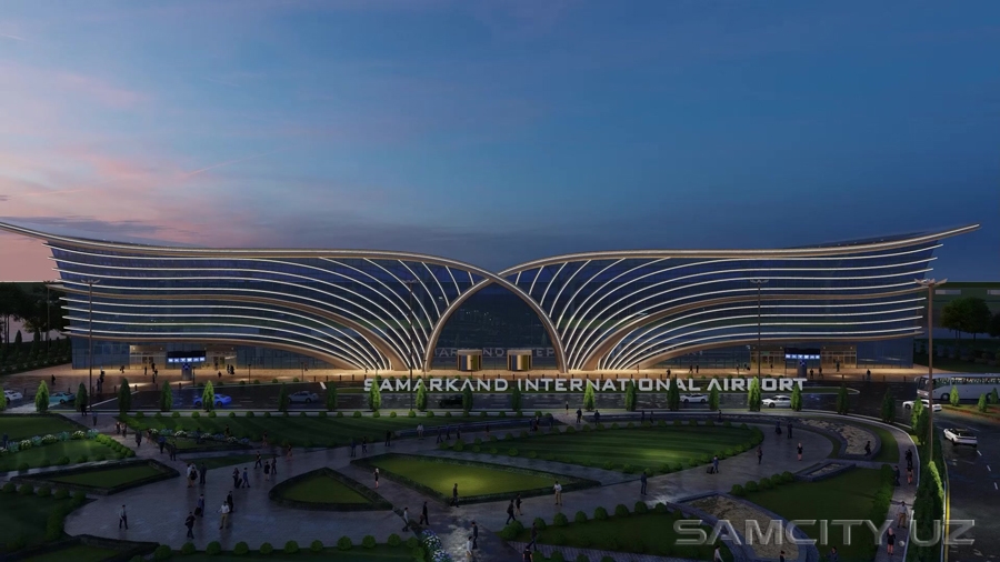Аэропорт Самарканда: новый терминал будет запущен до конца 2021 года