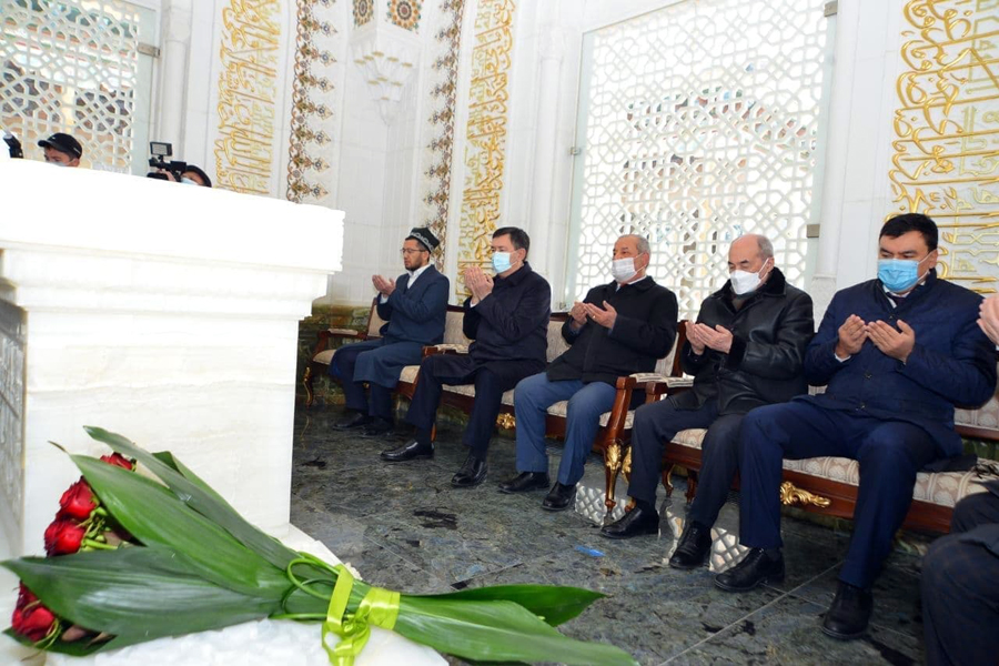 В Самарканде почтили память Ислама Каримова
