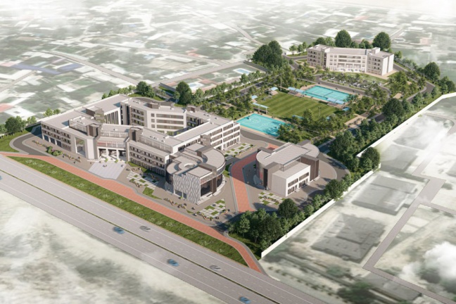 Самаркандский международный технологический университет представил макет своего нового кампуса